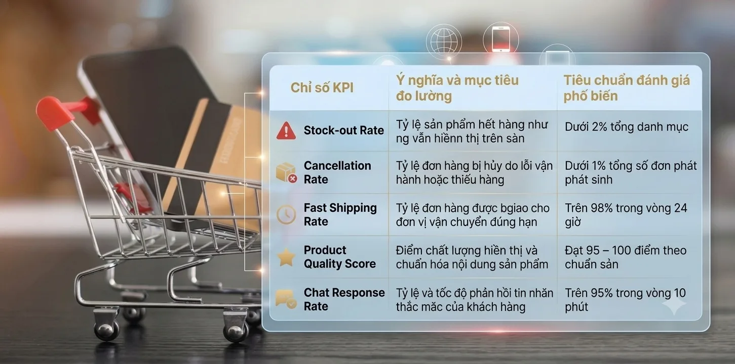  Bảng tổng hợp các chỉ số KPI đo lường hiệu quả vận hành