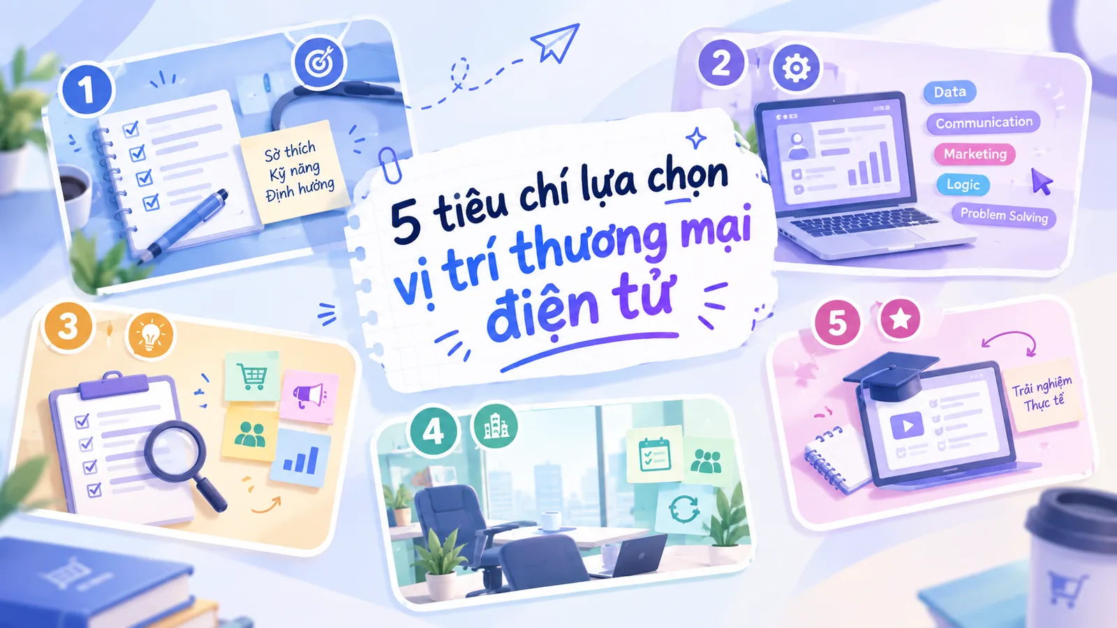 Các tiêu chí lựa chọn vị trí thương mại điện tử